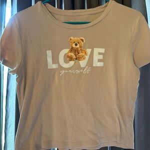 Good Chic Tan 'Love Yourself' Kids T-Shirt